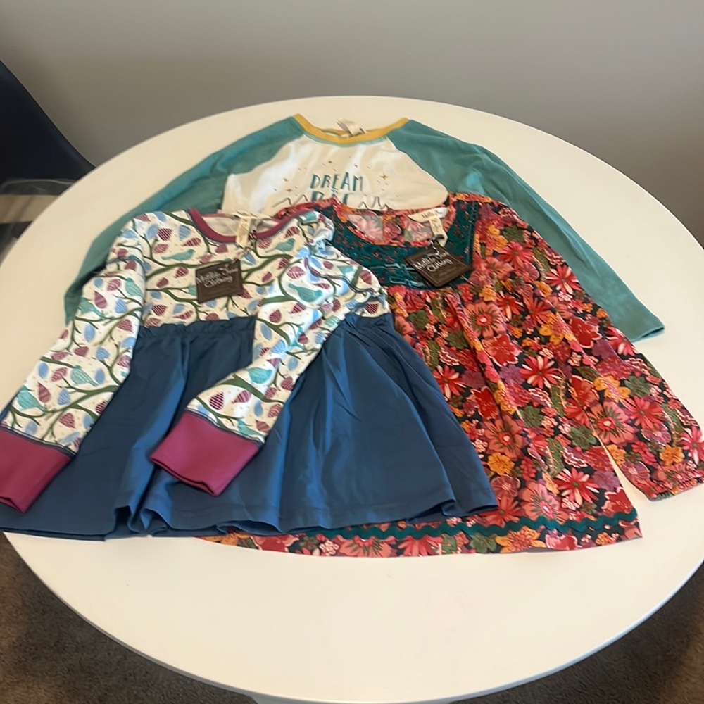 3 Matilda Jane Girls Tops